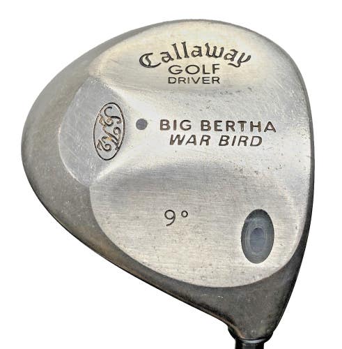 Callaway Big Bertha War Bird Driver 9* RH RCH 96 Stiff Graphite 43" Factory Grip