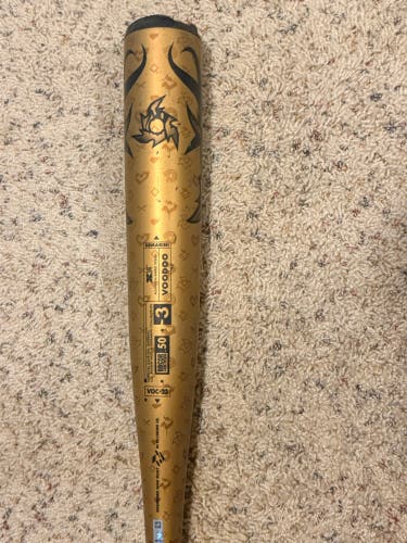 2023 DeMarini Voodoo One Alloy BBCOR Certified Bat (-3) 30 oz 33" (Used)