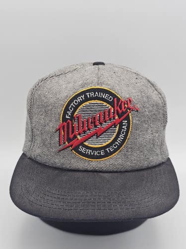 Vintage Milwaukee Electric Tools K-Products K-Brand Made USA Hat Cap Snapback