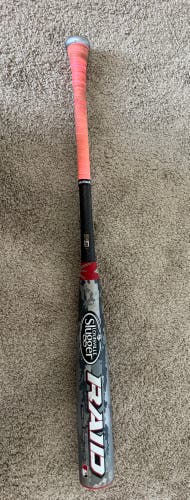 2014 Louisville Slugger Raid Hybrid BBCOR Certified Bat (-3) 30 oz 33" (Used)