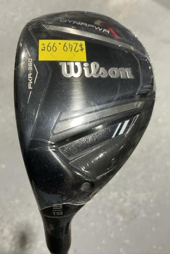 Wilson DYNAPWR 19 #3 Hybrid 40.5" PROJECT-X DENALI Red 6.0 Stiff Flex Graphite