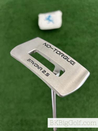 Piretti No-Torque Savona 2.5 34 Putter w Headcover