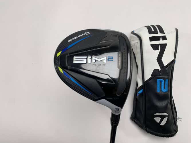 TaylorMade SIM2 MAX 3 Fairway Wood 15* Fujikura Ventus Blue 6-S Stiff RH HC