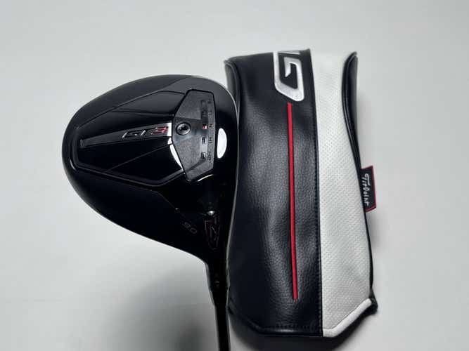 Titleist GT3 Driver 9* Project X HZRDUS 6.0 Black Gen 5 60g Stiff RH NEW