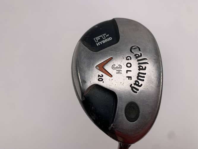 Callaway Fusion FT 3 Hybrid 20* Aldila NVS Orange 85g Stiff RH
