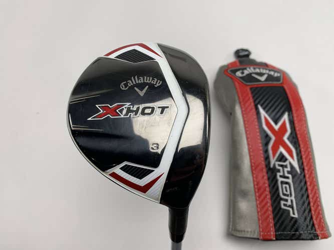 Callaway X Hot 2013 3 Fairway Wood 15* Project X PXv Regular Graphite Mens RH