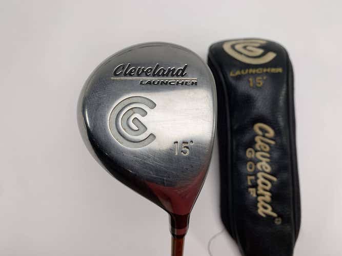 Cleveland Launcher 3 Fairway Wood 15* Launcher Gold 65g Stiff RH HC