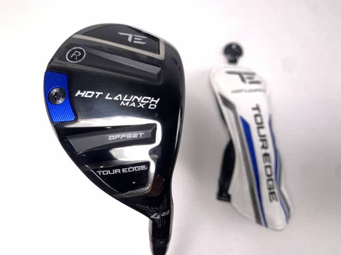Tour Edge Hot Launch Max D 4 Hybrid 22* Aldila Ascent Blue 55R 55g Regular RH HC