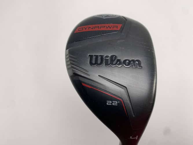 Wilson Dynapwr 4 Hybrid 22* Project X HZRDUS RDX Smoke Red 6.0 80g Stiff Mens RH