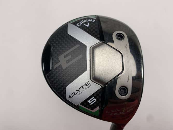 Callaway Elyte Max Fast 5 Fairway Wood 19* Vanquish 4 R2 Senior RH