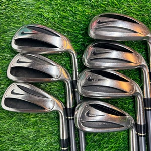 Nike Slingshot RH Iron Set 7 Clubs 5-9 PW AW Regular Flex TrueTemper Midsize Gripa