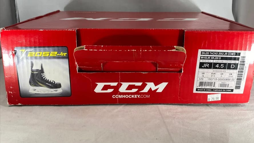 2015 CCM Tacks 2052 Hockey Skates Regular Width Size 4.5 (New)
