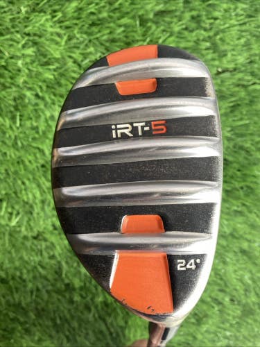 iRT Golf 5-Hybrid 24* With Senior Flex Graphite Shaft