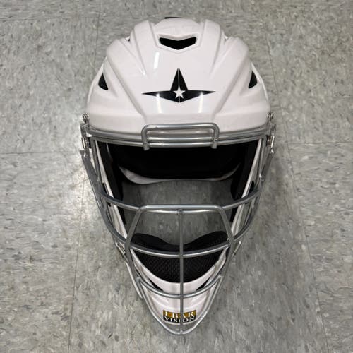 All Star MVP2500 Catcher's Mask Large White (Used)