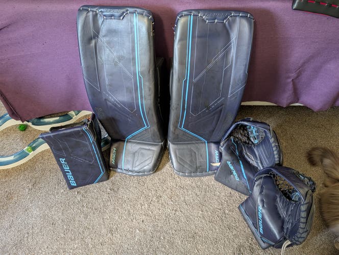 33" Bauer Mach Set TWO GLOVES