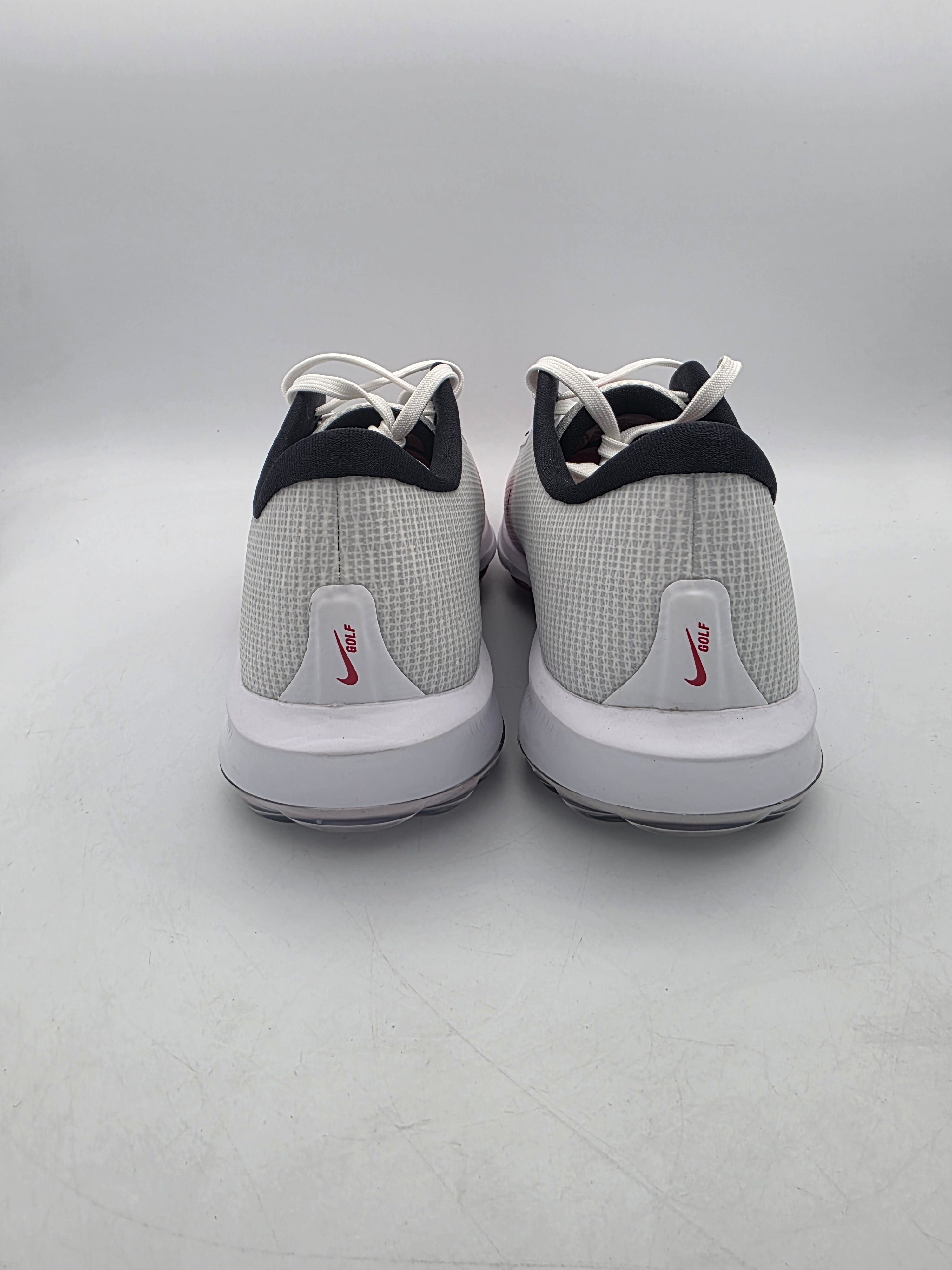 Nike Air Zoom Infinity Tour 2 White Red Black Men Size 8.5 Golf Shoes FD0217-101 Nike Air Zoom Infinity Tour 2 White Red Black Men Size 8.5  main image 2