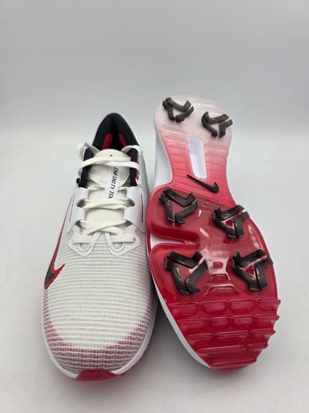 Nike Air Zoom Infinity Tour 2 White Red Black Men Size 8.5  display picture 2