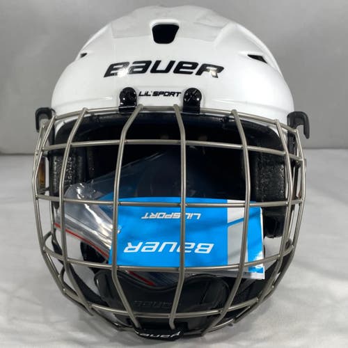 White Youth Bauer Lil Sport Helmet