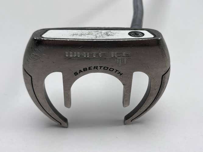 Odyssey White Ice Sabertooth Putter 35" Mens RH