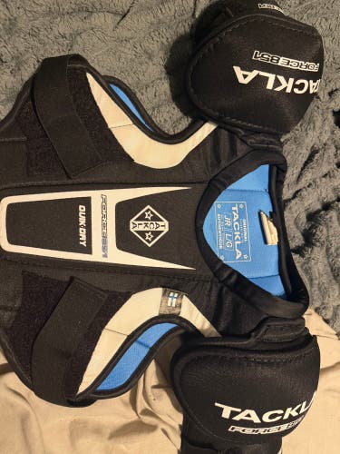 Men's Large Junior Tackla Shoulder Pads Pro Stock (New)
