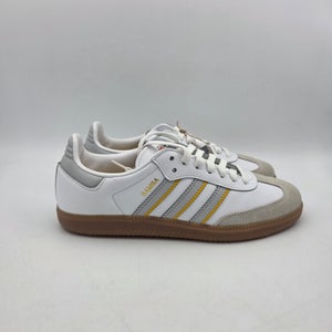 ADIDAS Samba Real Madrid Sneaker Unisex Size M6.5/W7.5 White/Grey JQ4038