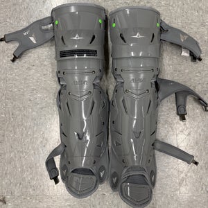 All Star MVP Pro Catcher's Leg Guard Youth Adjustable 13.5"-14.5" (Used)