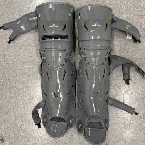 All Star MVP Pro Catcher's Leg Guard Youth Adjustable 13.5"-14.5" (Used)