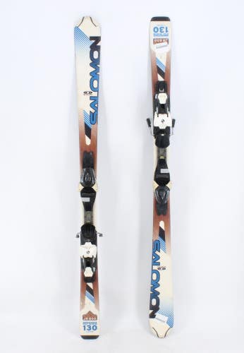 Salomon Enduro JR 800 Junior Skis with Bindings - 130 cm Used