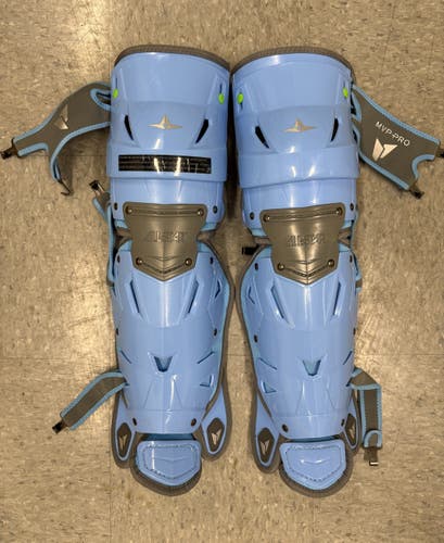 All Star MVP Pro Catcher's Leg Guard Youth Adjustable 13.5"-14.5" (Used)