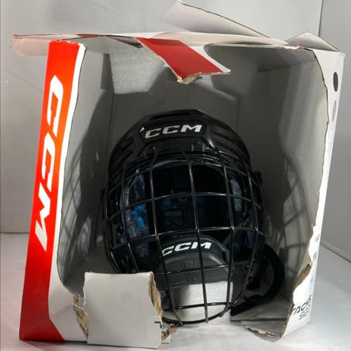 CCM Tacks 920 Combo Helmet (New) Size Medium, Black (Box torn)