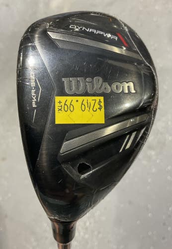 Wilson DYNAPWR 22 #4 Hybrid 40" PROJECT-X DENALI Red 6.0 Stiff Flex Graphite LH