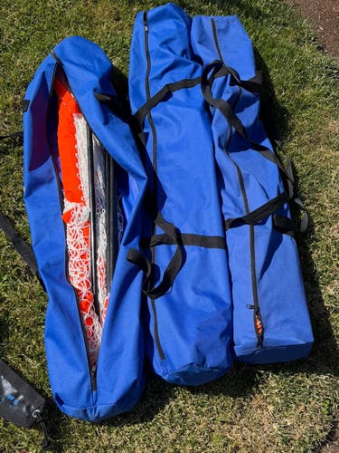 Pop up lacrosse nets