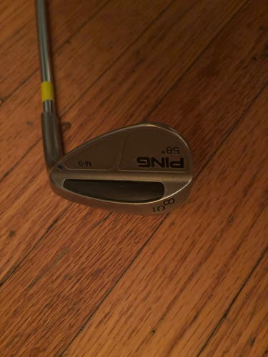 Men's Ping Mb Right Handed Wedge Wedge Flex 58 Degree Steel Shaft (Used)