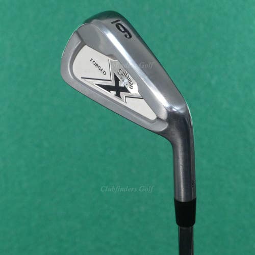 Callaway X-Forged Single 6 Iron Project X Flighted Rifle 6.0 Steel Stiff