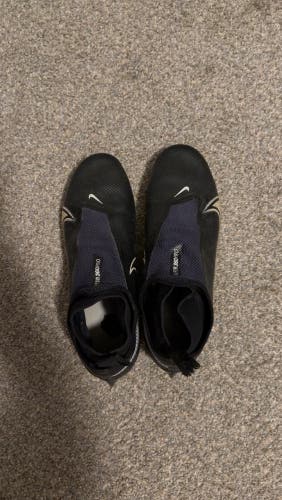 Black Men's Size M 10.5 (W 11.5) Adult Nike Vapor edge pro 360 Cleats (Used)