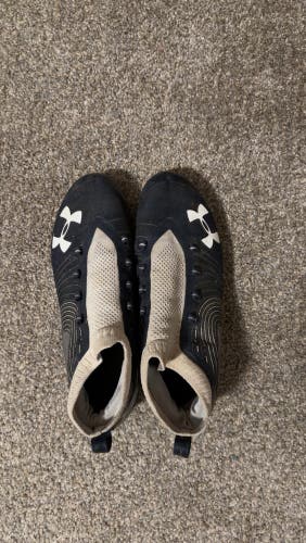 Blue Men's Size M 11.5 (W 12.5) Adult Under Armour Cleats (Used)