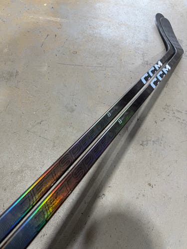 2 Pack CCM JETSPEED FT8 PRO Pro Stock Hockey Stick Grip P90M 65 Flex Left 6183