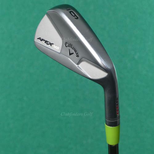 Callaway Apex MB Forged Single 6 Iron UST Mamiya Recoil 110 F4 Graphite Stiff