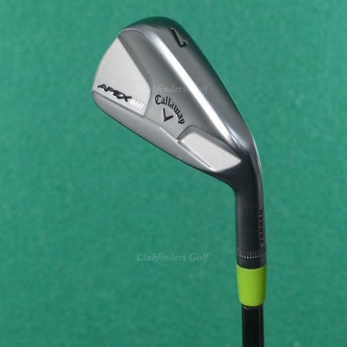 Callaway Apex MB Forged Single 7 Iron UST Mamiya Recoil 110 F4 Graphite Stiff