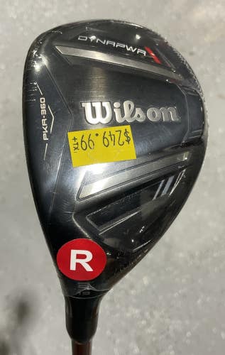 Wilson DYNAPWR 19° #3 Hybrid 40.5" PROJECT-X DENALI Red 5.5 Regular Flex MLH