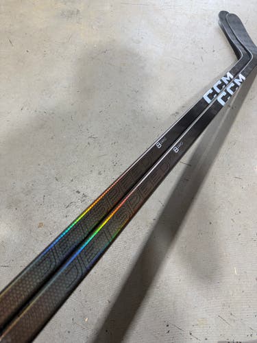 2 Pack CCM JETSPEED FT8 PRO Pro Stock Hockey Stick Grip P90M 80 Flex Left 6194