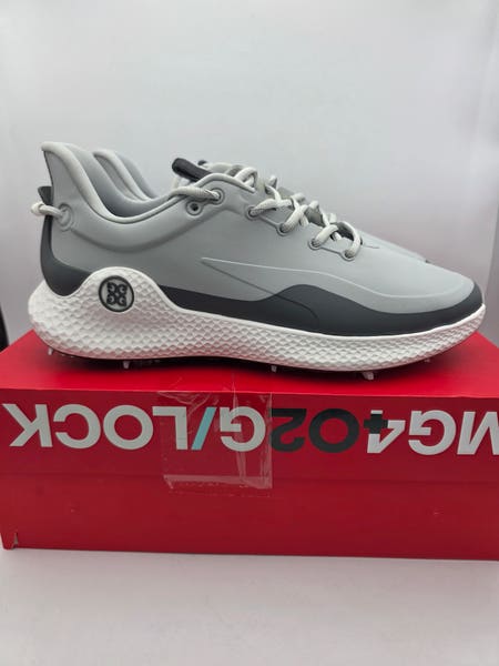 G/FORE MG4+ O2 G/LOCK GOLF SHOE SIZE 8 MENS GRAY GMF000127