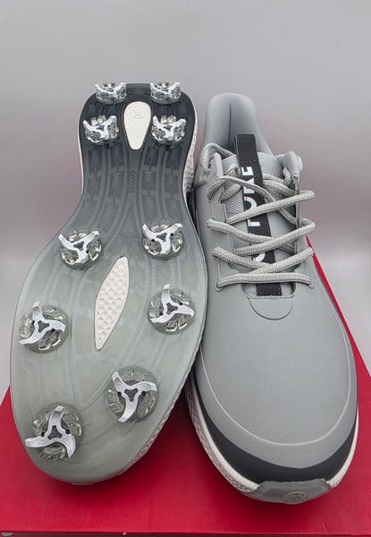 G/FORE MG4+ O2 G/LOCK GOLF SHOE SIZE 8 MENS GRAY GMF000127
