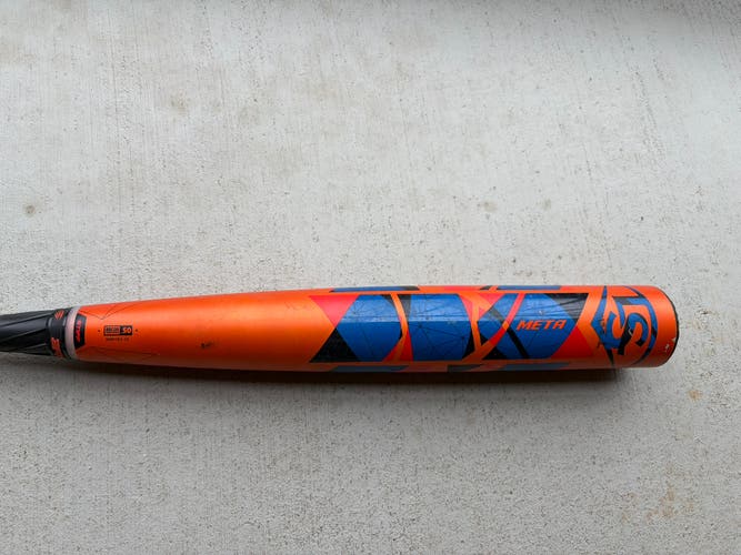 2022 Louisville Slugger Meta Composite BBCOR Certified Bat (-3) 31 oz 34" (Used)