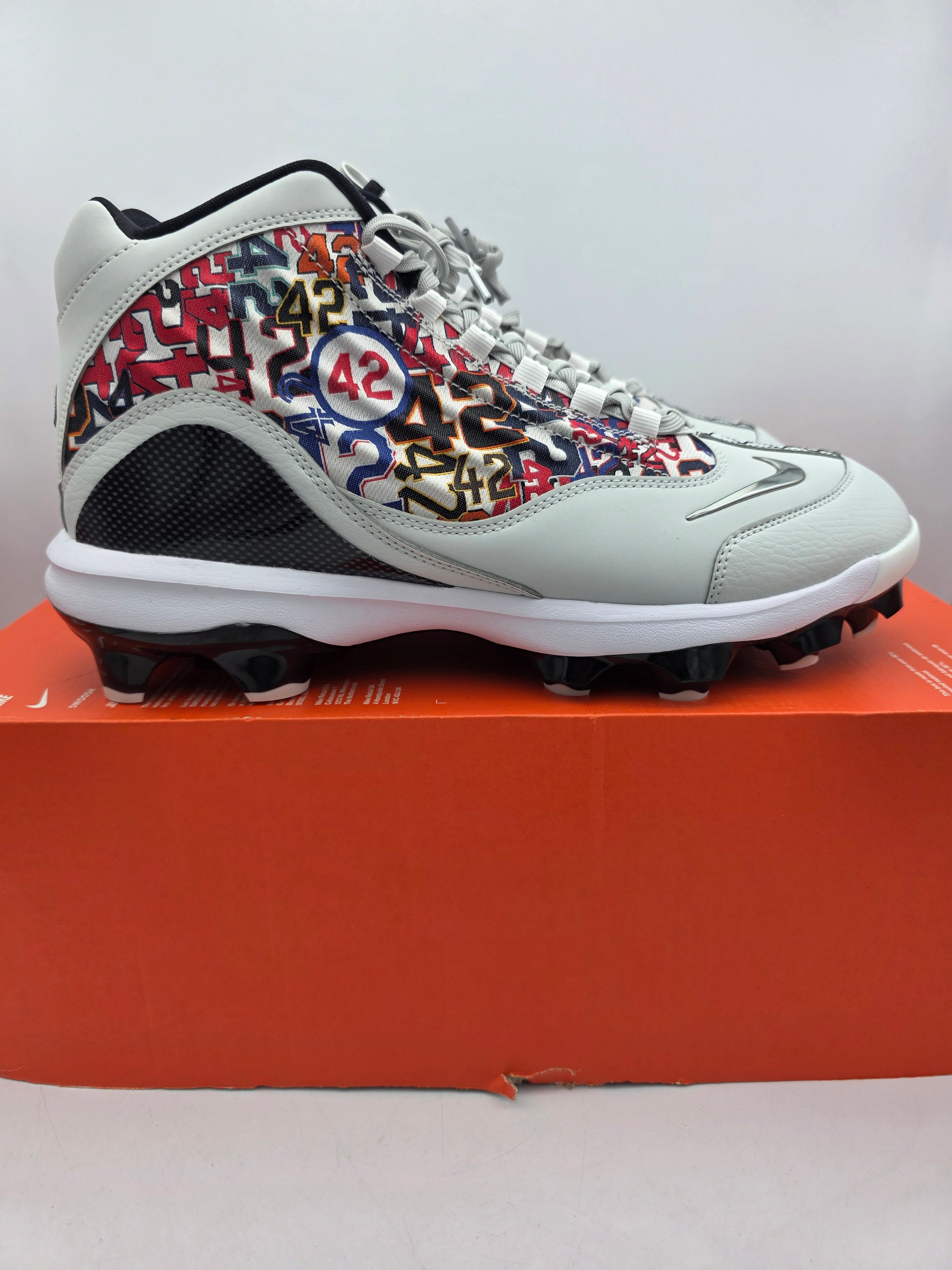 Nike Griffey 2 MCS Jackie Robinson Day Baseball Cleats 