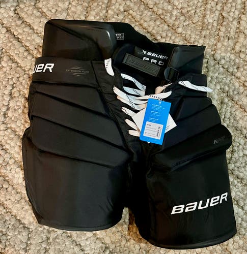 Senior Small Bauer Pro Hockey Goalie Pants (New)