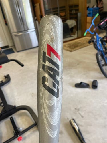 2021 Marucci CAT7 Alloy USSSA Certified Bat (-10) 17 oz 27" (Used)