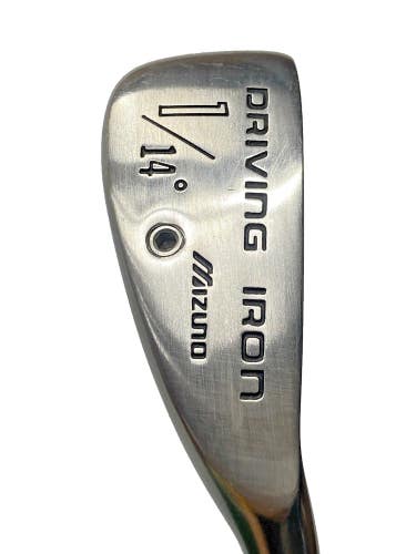 Mizuno Oversize Driving 1 Iron 14* Men's RH Stiff Steel 39.5" Good Original Grip