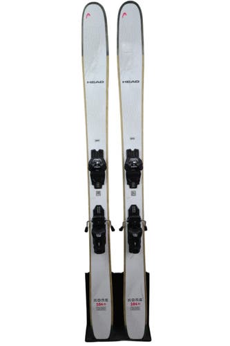 USED 2026 Head Kore 104 Ti 170cm Skis with Tyrolia Attack 11 Bindings Black/Gray