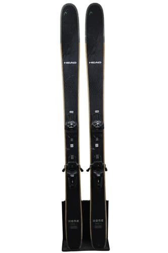 USED 2026 Head Kore 106 Ti 170cm Skis with Tyrolia Attack 11 Bindings Black/Gray